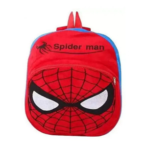 D&DT-MRenterprisehub SpiderMan Fabric Kids Unisex Kids 3 to 5 Years Backpack Bag-1