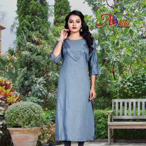 AF-Designer Kurti (Sliver)