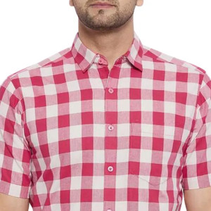 Checked Shirt with Patch Pocket