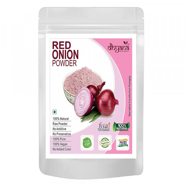 Dhyana Exim Red Onion Powder, Kanda Powder 500gm Rolloverstock