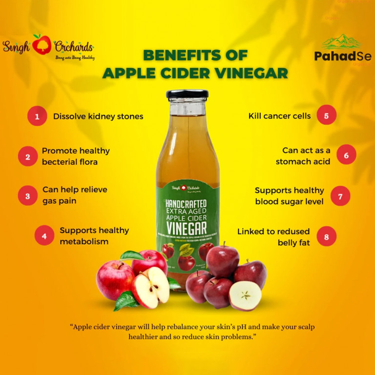 Apple Cider Vinegar ( Mother base ) 500ml Rolloverstock