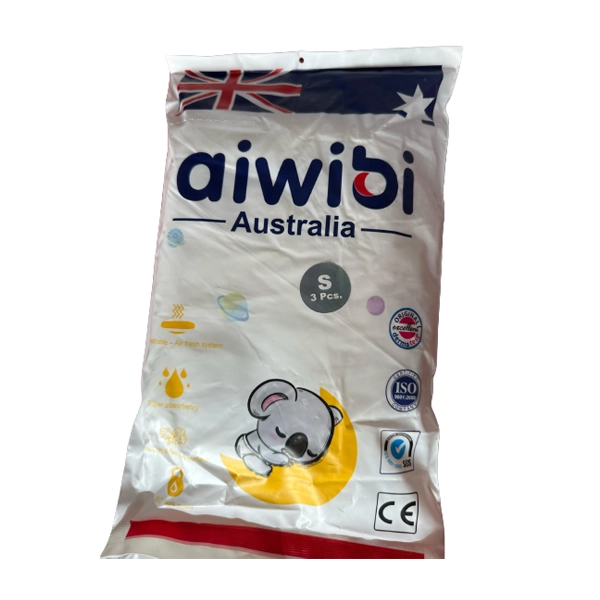 aiwibi New Born Tape Style Baby Diaper -3 Pieces